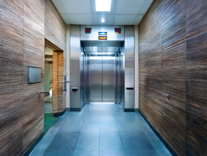 Hospital Elevator Interior